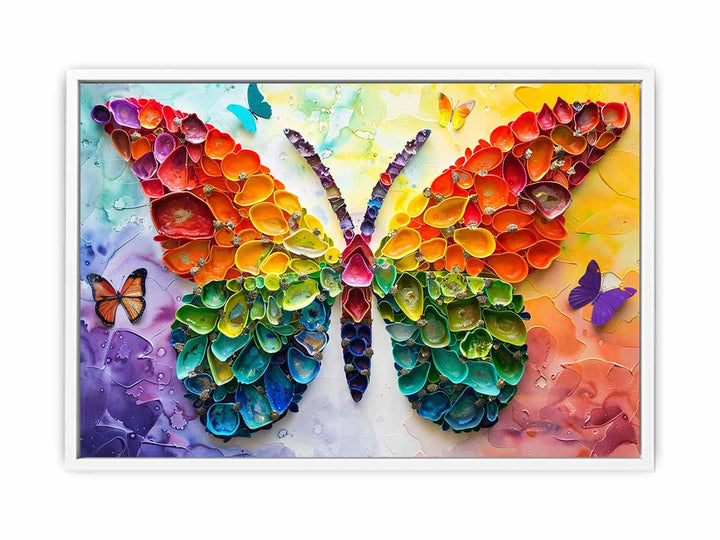 Colorful Buterfly  Framed Print