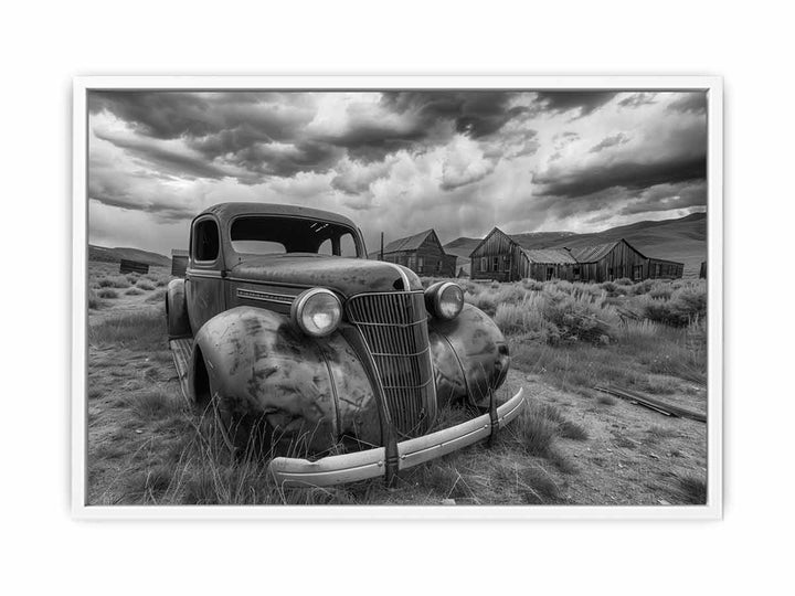 Old Car Framed Print