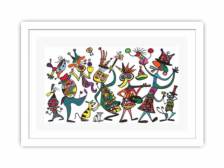 Dance Floor  Streched canvas