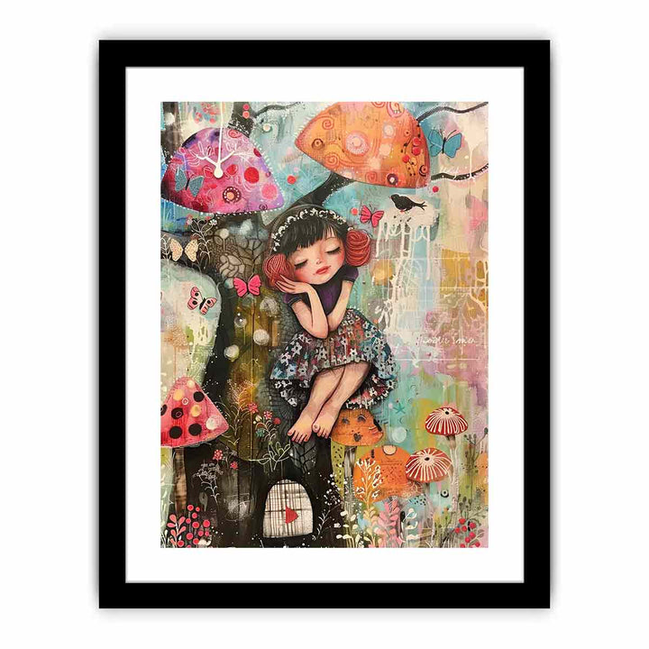 Cute Girl   Art Print