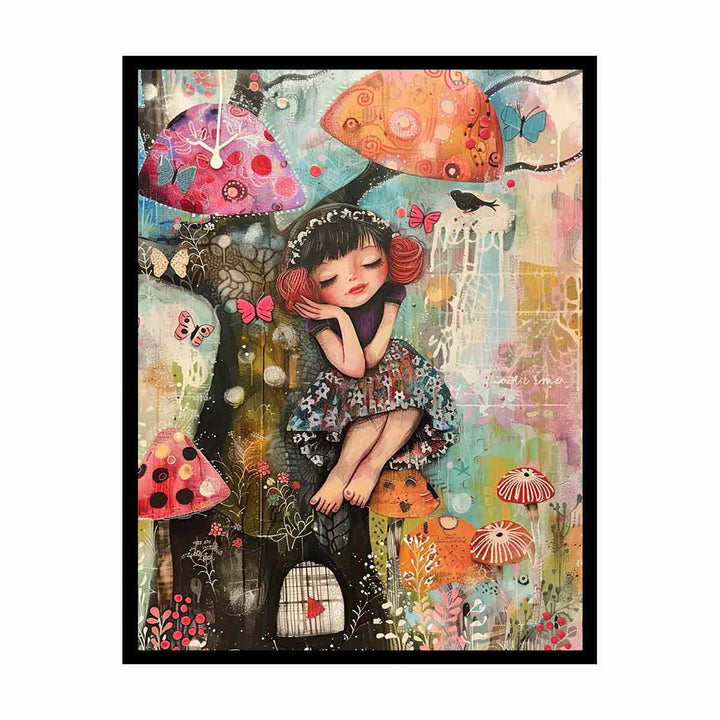 Cute Girl   Painting