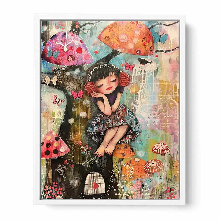 Cute Girl  Framed Print
