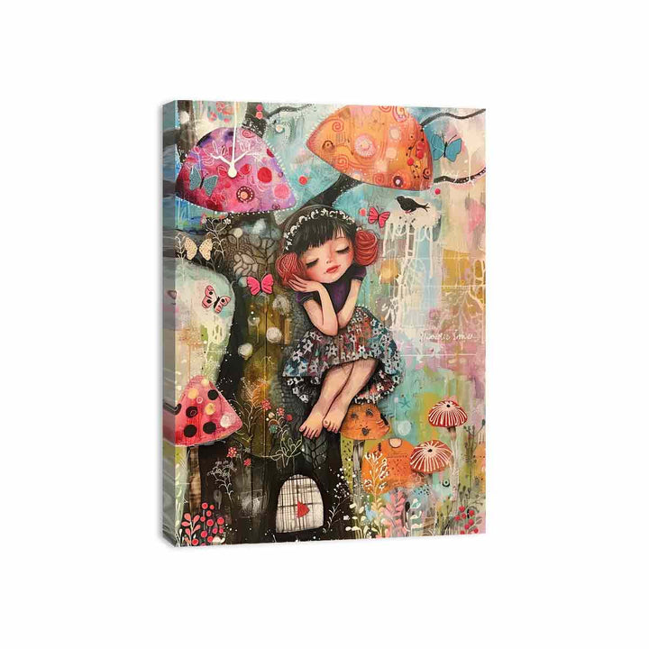 Cute Girl  Canvas Print
