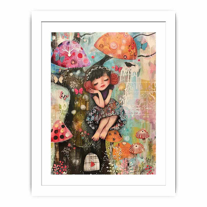 Cute Girl  Streched canvas