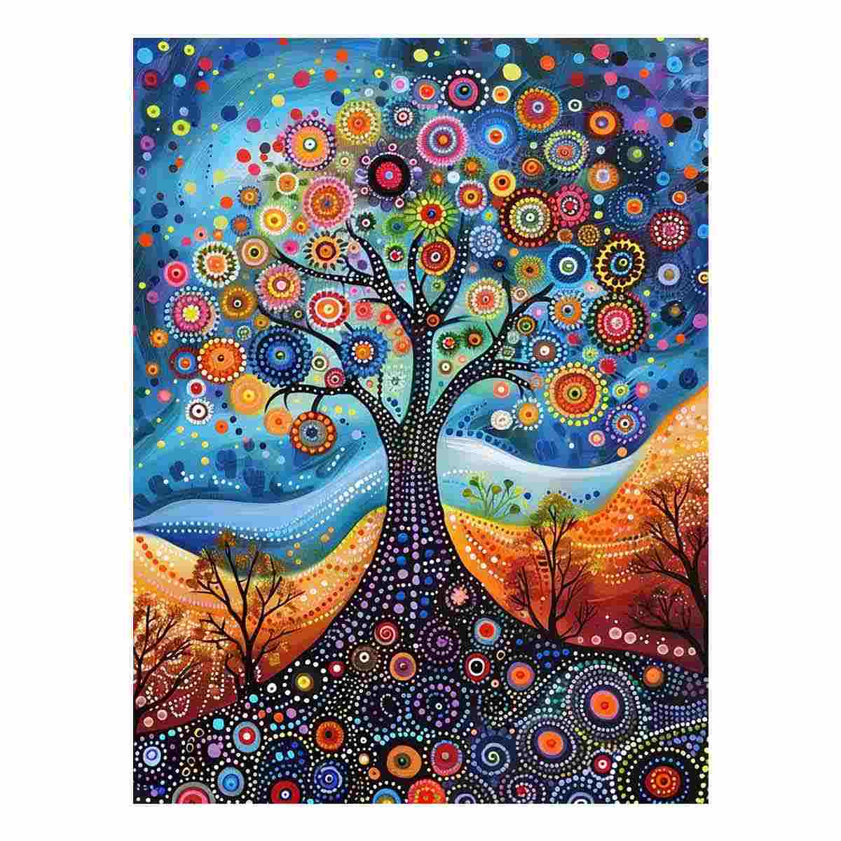 Dot Tree Painting | Canvas Direct
