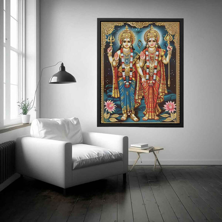 Vishnu & Lakshmi Poster 