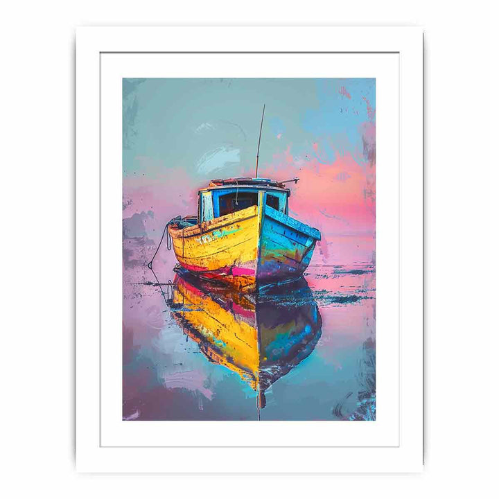 Fishing Boat  Streched canvas