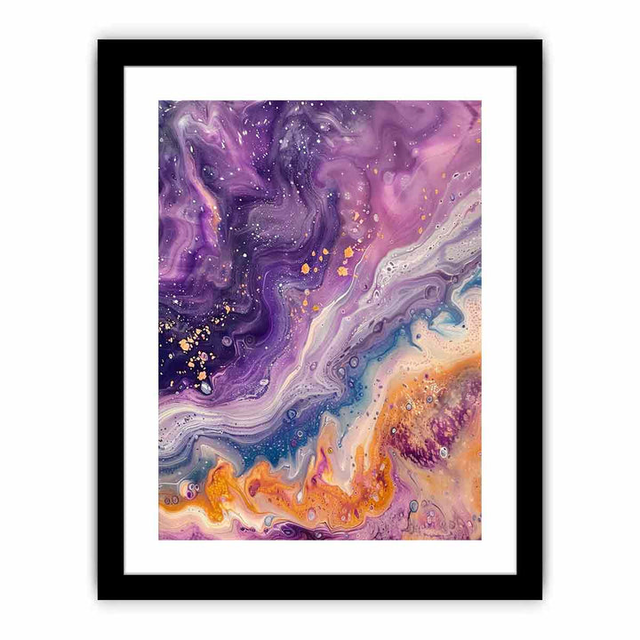 Purple Gold   Art Print