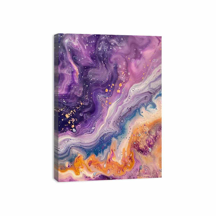 Purple Gold  Canvas Print