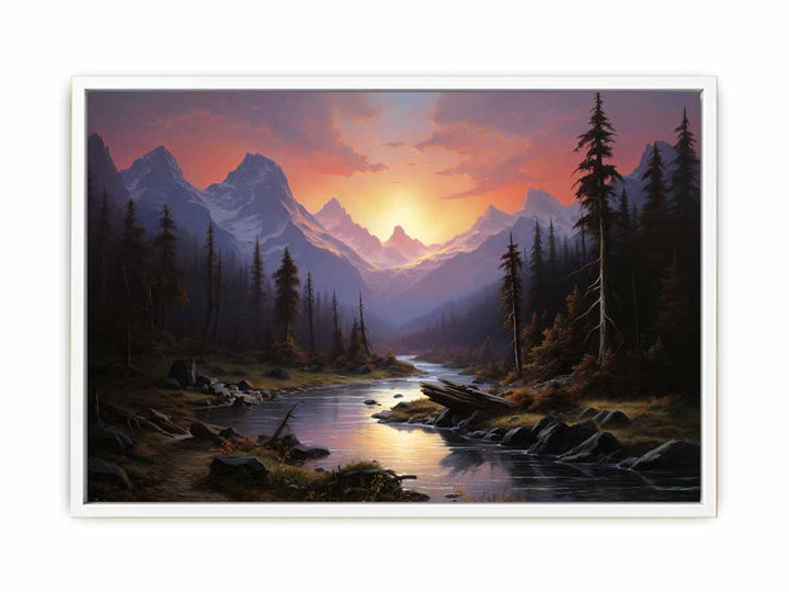 Sierra Sunrise Painting  