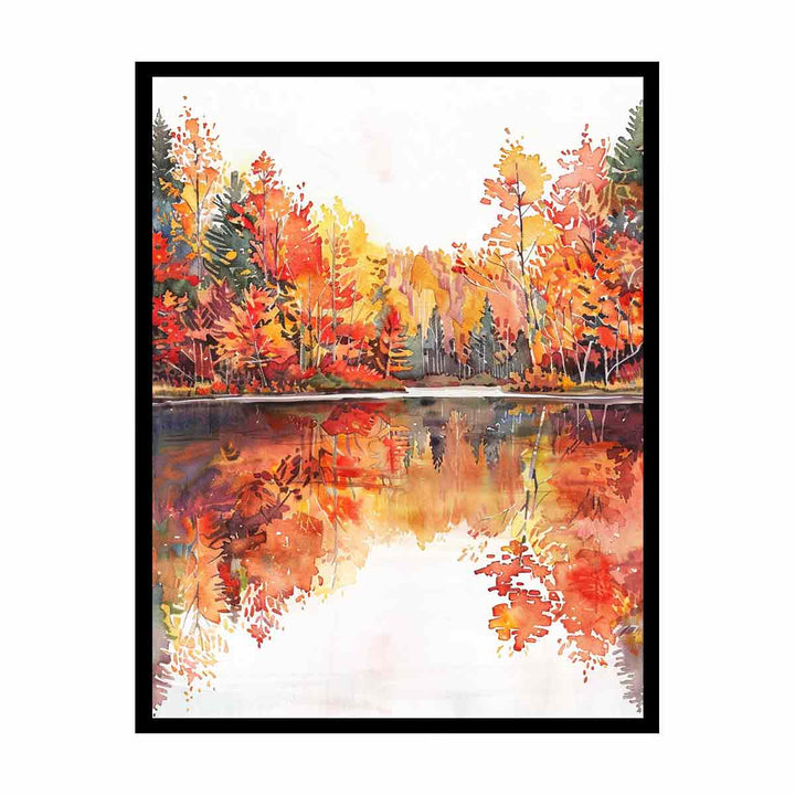 Lake Side   Painting