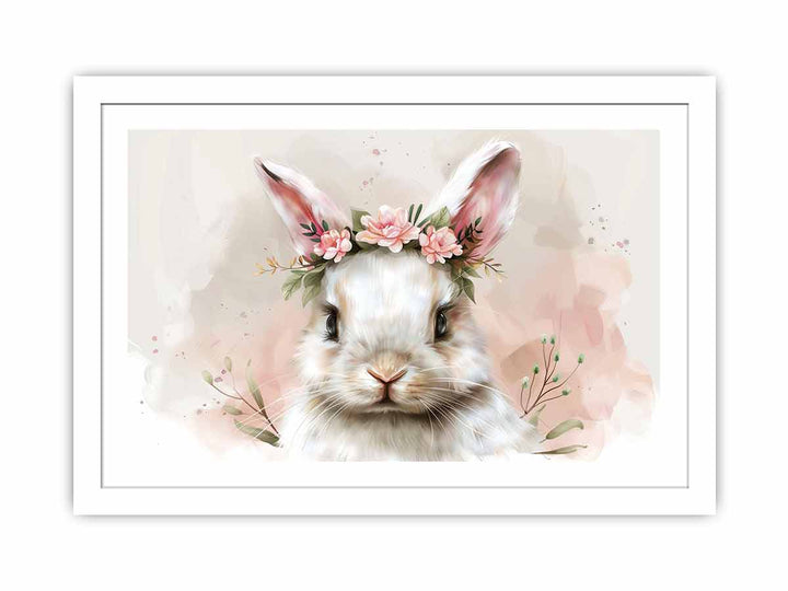 Cute Bunny  Streched canvas