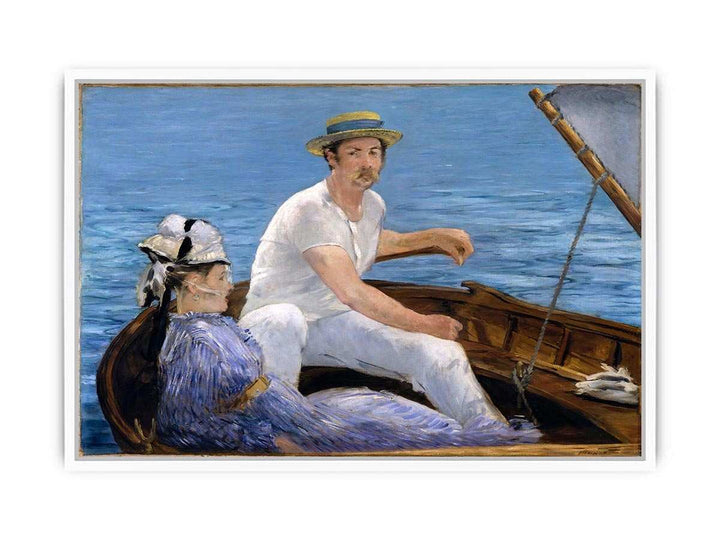 Boating - Edouard Manet Framed Print