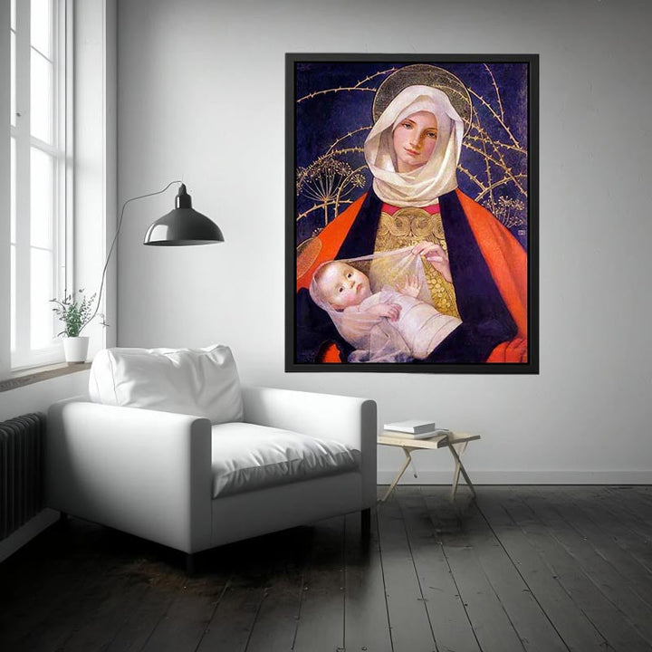 Madonna and Child Painting
