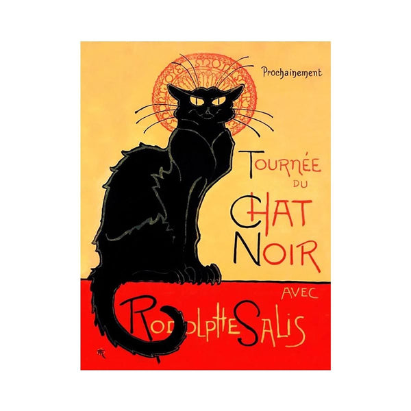 Le Chat Noir By Steinlen