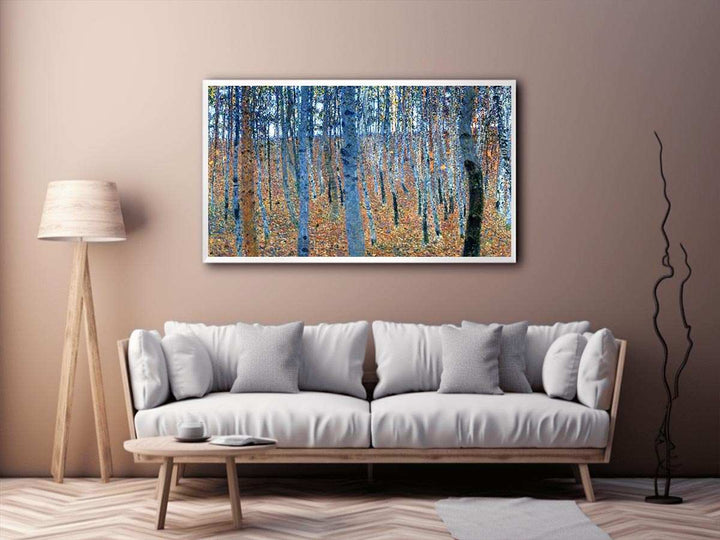 Beech Grove by Gustav Klimt  Painting
