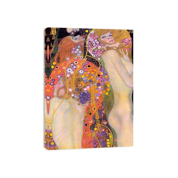 Water Serpents by Gustav Klimt  Painting