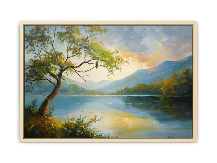  Forest River Painting framed Print