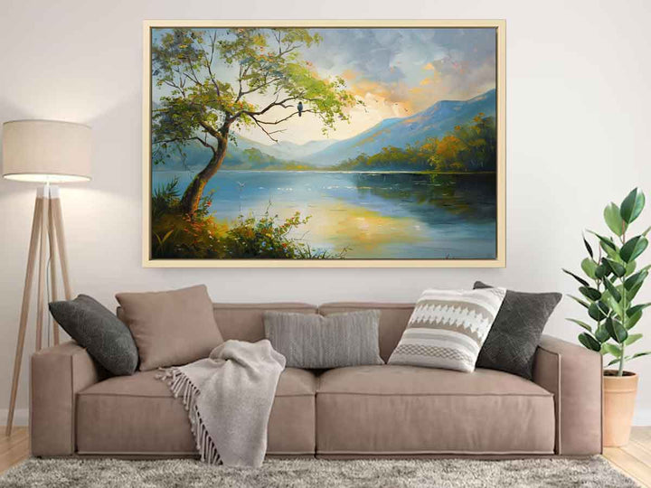  Forest River Painting Art Print