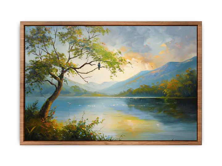  Forest River Painting framed Print