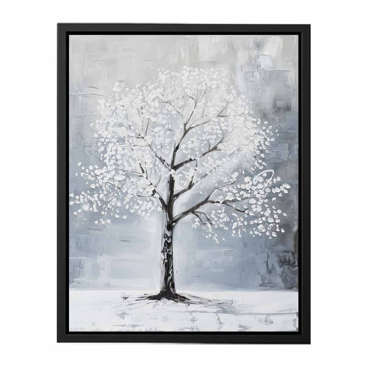 White Tree Painting