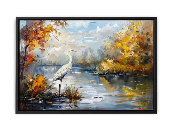 Bird Landscape Painting
