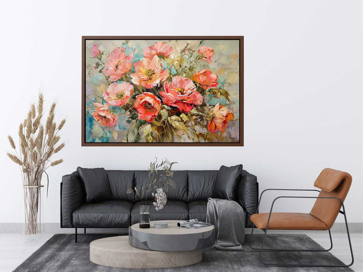 Floral Painting  canvas Print