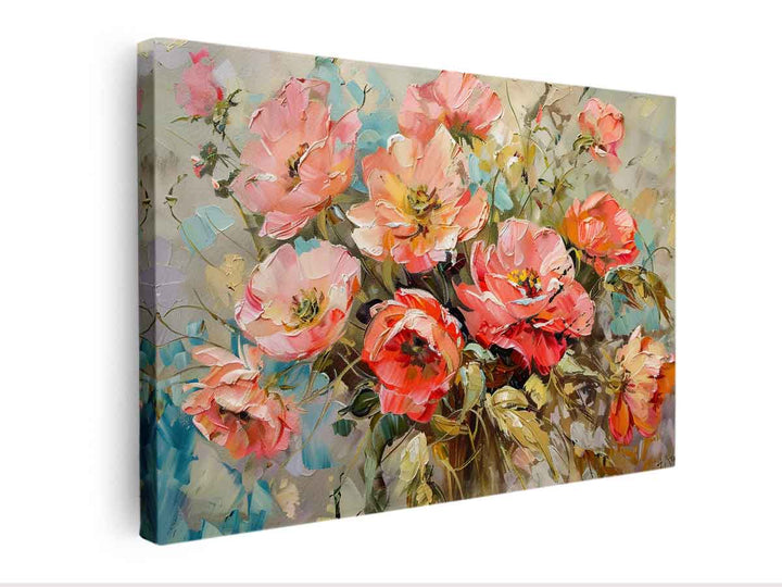 Floral Painting  canvas Print