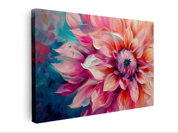 Floral Painting on canvas Print