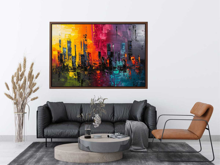 Abstract Paintings canvas Print