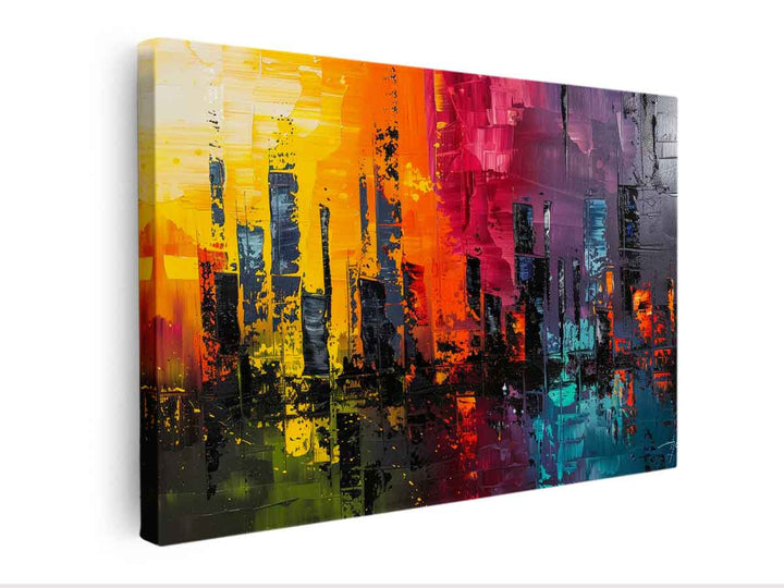 Abstract Paintings canvas Print