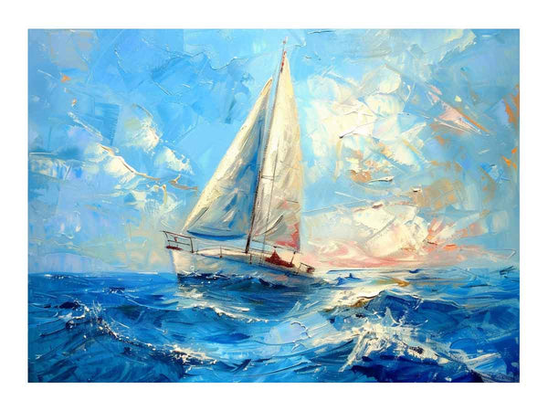 Sailing Ship Painting Art Print
