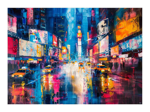  New York City Painting Art Print