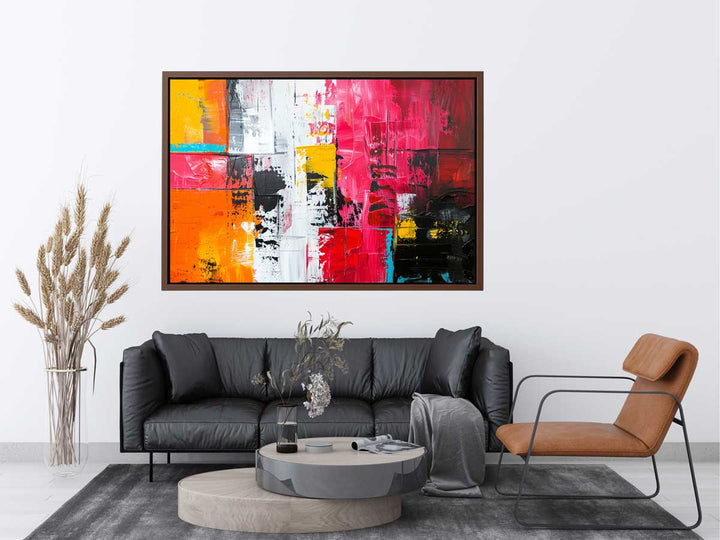 Abstract Painting canvas Print