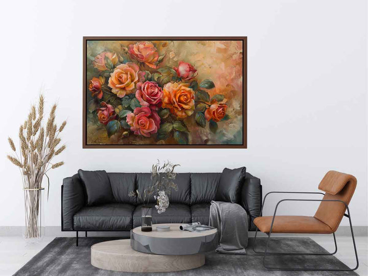 Floral Fine Art painting canvas Print