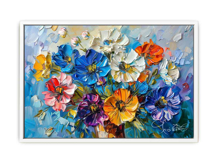 3D Floral knife Painting