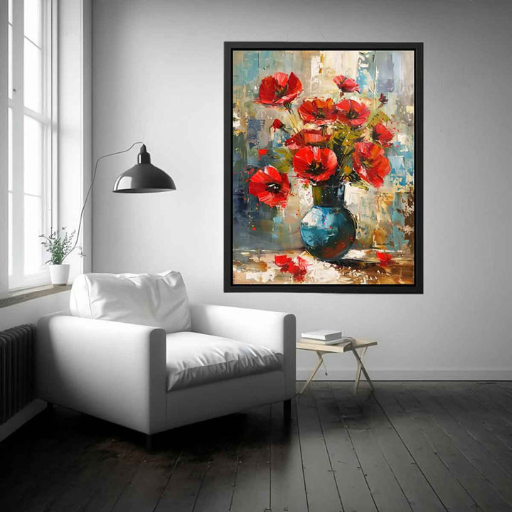  Flower in a Vase Painting Art Print