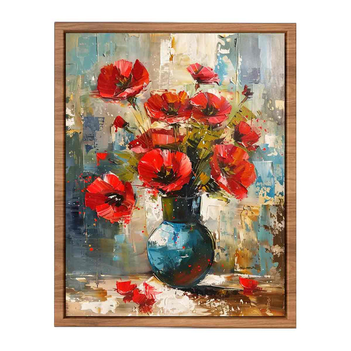  Flower in a Vase Painting framed Print