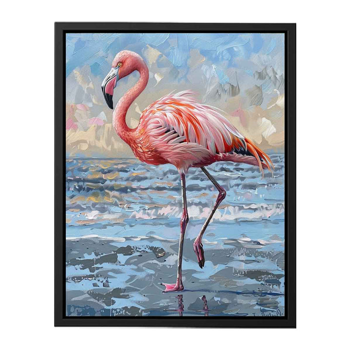Flamingo Painting