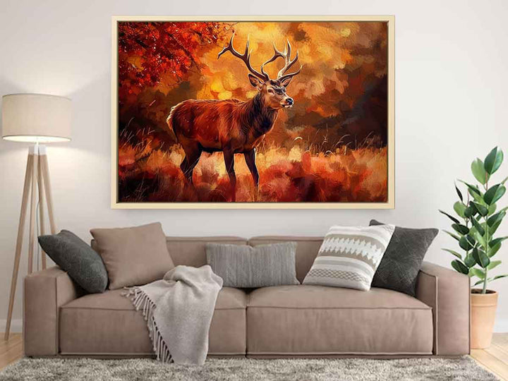 Deer  Painting Art Print
