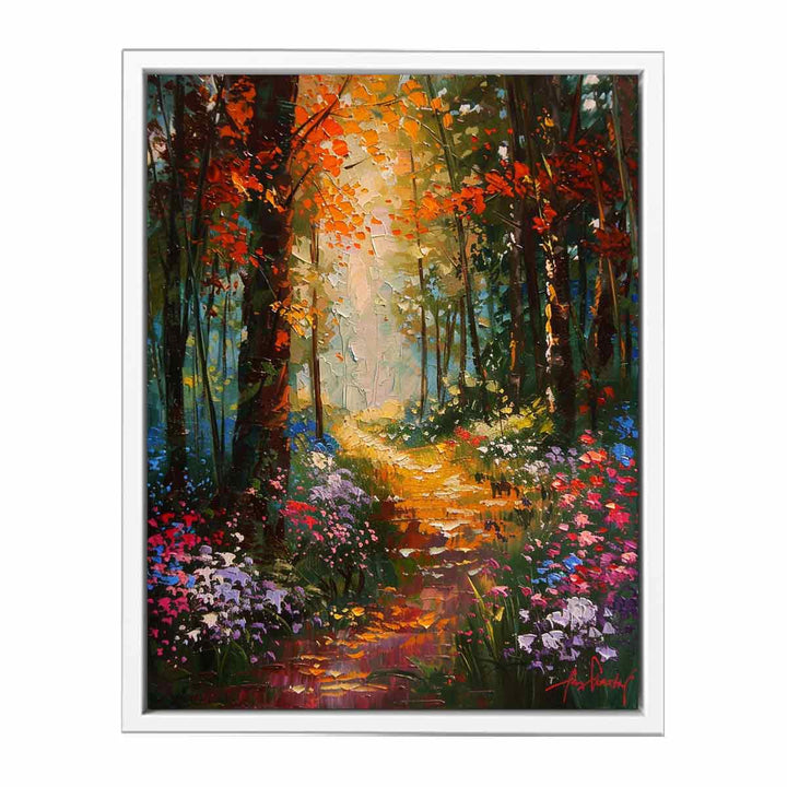 Fine Art Forest Painting