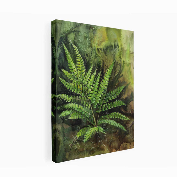 Eagle Fern Painting canvas Print