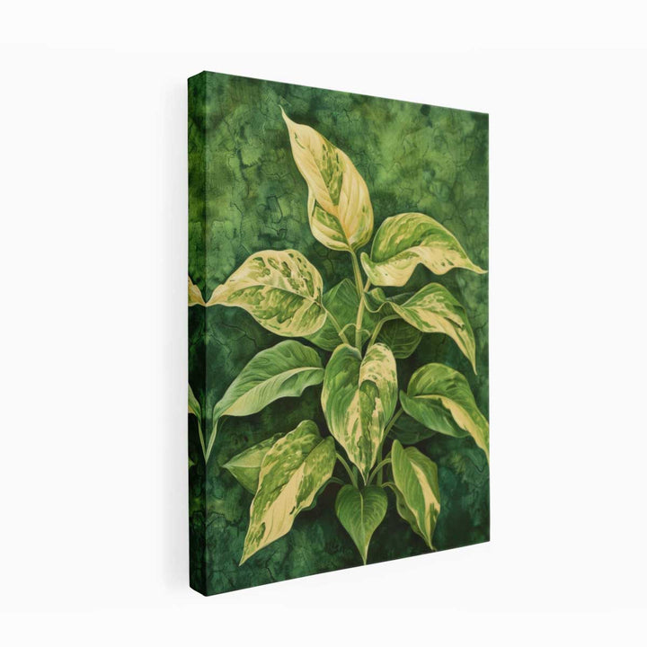 Leaves Painting canvas Print