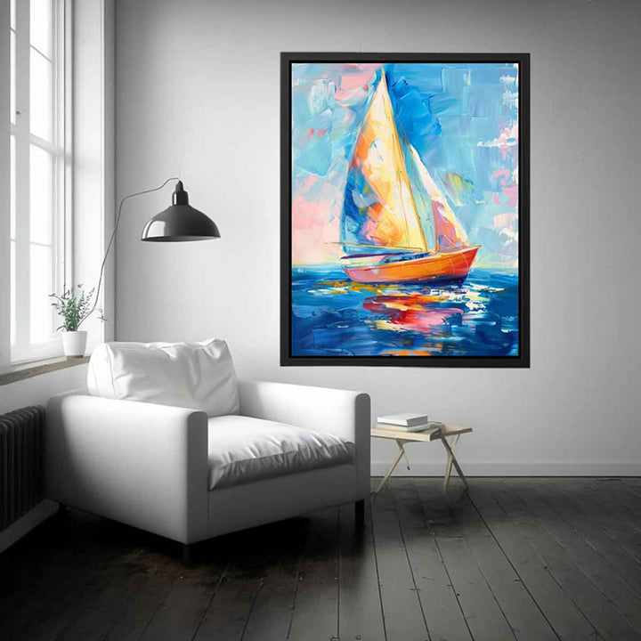 Sailing Boat  Painting Art Print