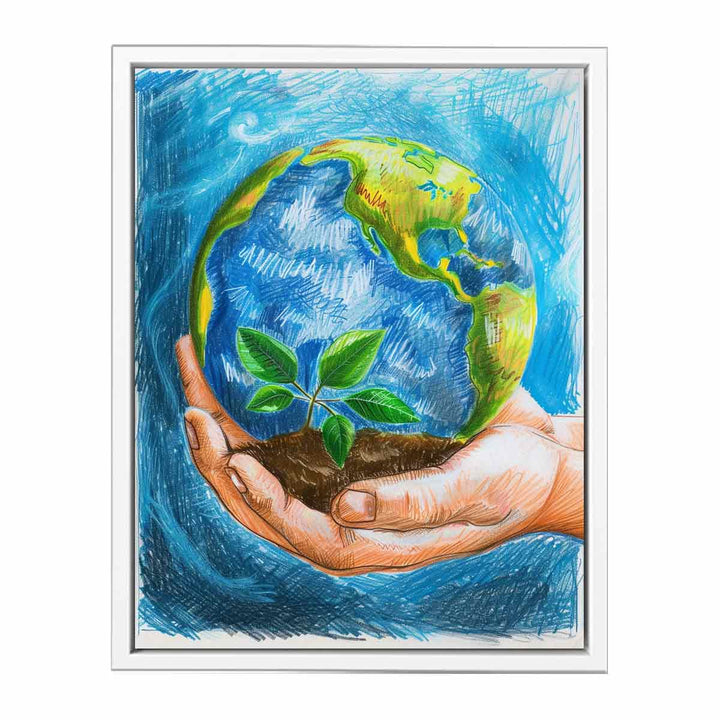 Save Earth Painting