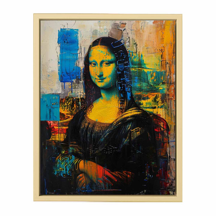 Mona Lisa framed Print