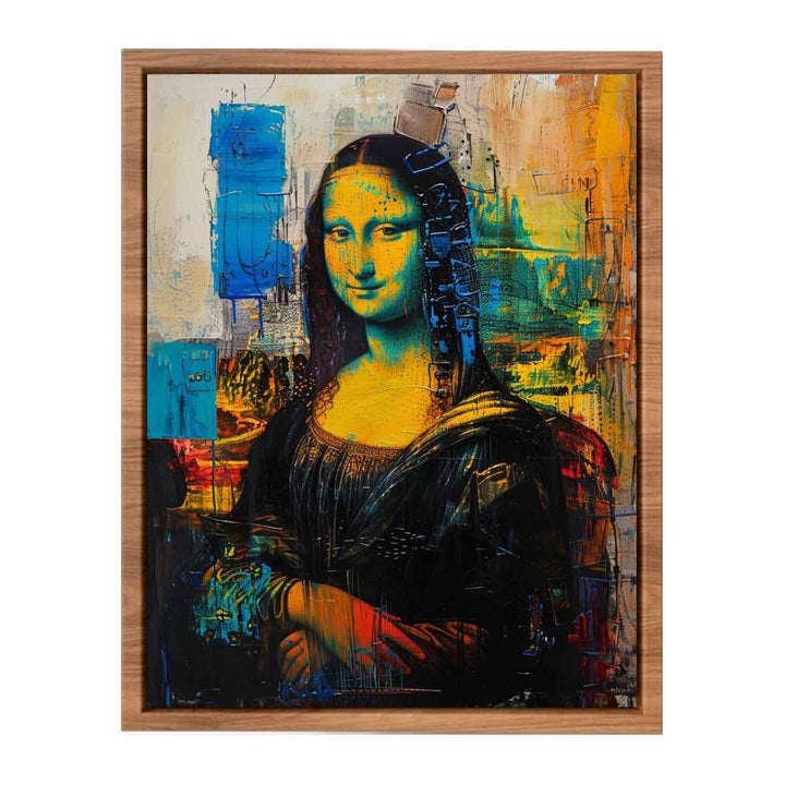 Mona Lisa framed Print