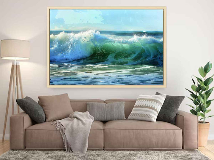 Waves Art Print