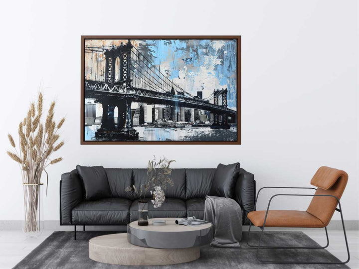 New York Bridge canvas Print