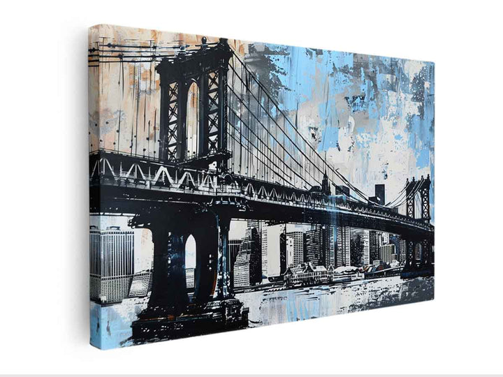 New York Bridge canvas Print